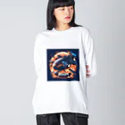 Lock-onの未来の乗り物　06 Big Long Sleeve T-Shirt