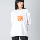 Miyabi❣のウォームカラー Big Long Sleeve T-Shirt