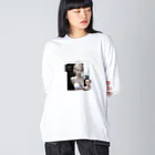 sounya sounyaの美女 図鑑（期待） Big Long Sleeve T-Shirt