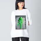 おしょーゆのグリーンソフトクリームHOYOYO Big Long Sleeve T-Shirt