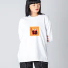 Apollo-0918のオヤツを強請るシバ犬 Big Long Sleeve T-Shirt