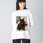 燕麦のｷﾘｯ Big Long Sleeve T-Shirt