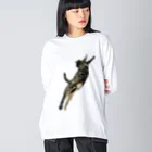 燕麦のﾉﾋﾞ~ Big Long Sleeve T-Shirt