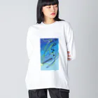 ねこかんのsmoking Big Long Sleeve T-Shirt