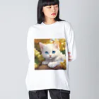 yoiyononakaの葡萄畑の番猫02 Big Long Sleeve T-Shirt