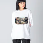 hanabi871の中世 Big Long Sleeve T-Shirt