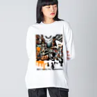 じょいちぃのGet ready for Halloween Big Long Sleeve T-Shirt