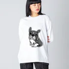 ひらいんさいどのブルオさん Big Long Sleeve T-Shirt