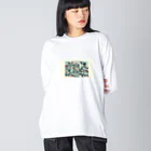 NaDeshiko575のRe:東京トーキョー Big Long Sleeve T-Shirt