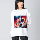 YamapのAIヒーロー Big Long Sleeve T-Shirt