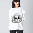 センターフィールドの希望の心 Big Long Sleeve T-Shirt