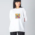 Satoshi27のユニークな特徴や能力子供たち Big Long Sleeve T-Shirt