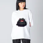 にゃんたれのふとっちょ笑猫プラッシュ Big Long Sleeve T-Shirt