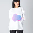 RabbitHouseの夢クジラ Big Long Sleeve T-Shirt