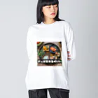 AI・デザインが好きな人のやっぱ日本食 Big Long Sleeve T-Shirt