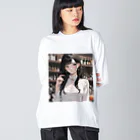 sgt-chikaraの女性バーテンダー Big Long Sleeve T-Shirt