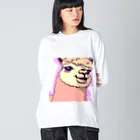 LIMEtimeの夢みアルパカ Big Long Sleeve T-Shirt