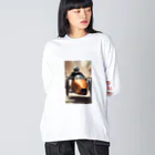 HELLOのサイドカー自走 Big Long Sleeve T-Shirt