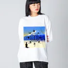 COCONUTchanのとほかみゑひためグッズ ビッグシルエットロングスリーブTシャツ