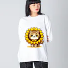 H.F.Fのひまにゃん アパレルコレクション Big Long Sleeve T-Shirt