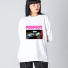 R.MuttのPOOP OUT ビッグシルエットロングスリーブTシャツ