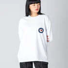 puikkoの国籍マーク　ニュージーランド（ワンポイント） Big Long Sleeve T-Shirt