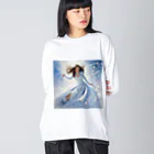 MistyStarkのプリンセススキー Big Long Sleeve T-Shirt