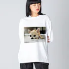 犬執事・ドッグバトラーのバンビ君ショップの世界初！本物の犬執事・ドッグバトラーのバンビ君 Big Long Sleeve T-Shirt