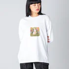 ZZRR12のウサギの遠足 Big Long Sleeve T-Shirt