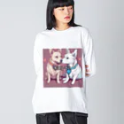 hyo34のいぬ2 Big Long Sleeve T-Shirt