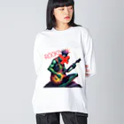 TAkUのカエル Big Long Sleeve T-Shirt