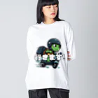 カメライダー商店のカメライダー　行きます! Big Long Sleeve T-Shirt