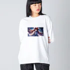 カズの「星屑の舞う森の守り手」 Big Long Sleeve T-Shirt