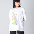 k..m 8888のスピリチュアルアートm..k1111 Big Long Sleeve T-Shirt