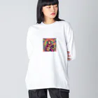 猿人★ロックの猿人ロック Big Long Sleeve T-Shirt