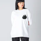 royro_desingの漂着物シリーズ　カエルウキ Big Long Sleeve T-Shirt