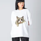 タルトのラグドールのタルトくん Big Long Sleeve T-Shirt