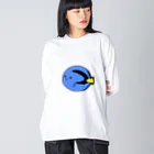 モルのナンヨウハギ Big Long Sleeve T-Shirt