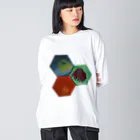 kokorozasuのぽっ Big Long Sleeve T-Shirt