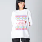 LotttaLoveのWonderful Winter ビッグシルエットロングスリーブTシャツ