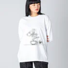 niko&PANDA shopのcoffeetime Big Long Sleeve T-Shirt