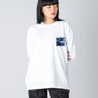 ひなののUmi ビッグシルエットロングスリーブTシャツ