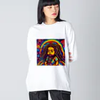 mizu163のドレッドくん Big Long Sleeve T-Shirt