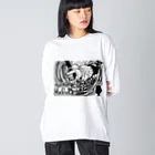 maguro8xpのmaguro Man of the sea Big Long Sleeve T-Shirt