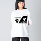 yo-kan_so-ko-shaの悪魔と天使 Big Long Sleeve T-Shirt