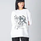 ほんにょえーるの言い値で買おう Big Long Sleeve T-Shirt