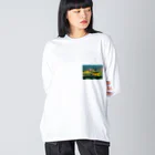 ac jungleの色彩豊かな自然風景 Big Long Sleeve T-Shirt