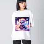 Pom-Dog'sのプリティーエンジェル　ポメラニアン Big Long Sleeve T-Shirt