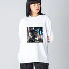 ZZRR12の「サイバーフェリス」 Big Long Sleeve T-Shirt