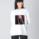 ZZRR12の「猛炎に舞う紅の猫耳守護者」 Big Long Sleeve T-Shirt